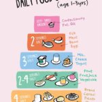 Daily Food Guide Age 1-3years Kids