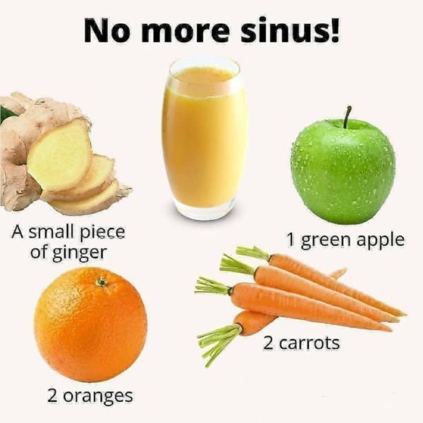 No more Sinus Food Tips