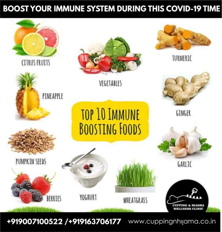 Top 10 Immune Boosting Foods – Food Pyramid