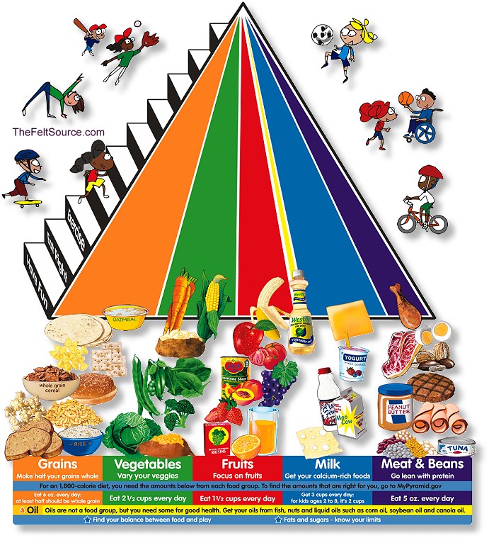 New Food Pyramid Food Pyramid